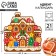 Advent Calendar New Year's “Gingerbread”, for the New Year, 40.7 x 42 cm
