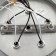 Chandelier 1341001/5wt e27 15W chrome Bayerlux
