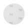 Circle of abrasive grinding under the "Velcro" Tundra, 125 mm, P80, 100 pcs.