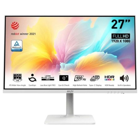 Monitor MSI 27 "Modern MD2712PW White IPS LED 1MS 16: 9 HDMI M/M Matte Has PIV 300CD 178g 107990
