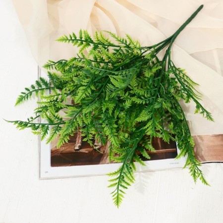 Bouquet "Ordinary fern" 27 cm, green