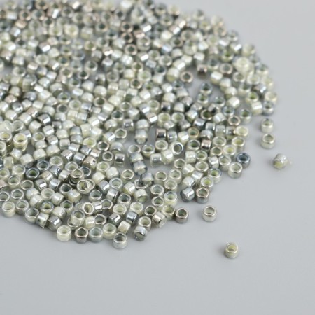 Glass beads 9/0 "Cream" Two -color, 450 g does not fade