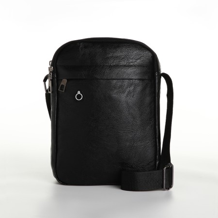 Male bag, black color-1