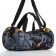 Sports bag, textura, average size, gray/yellow color