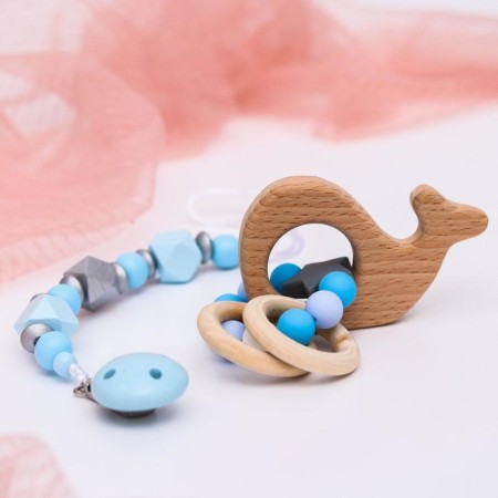 Gift set: Holder for nipples-dummy and rodent-producer "Baby"-1