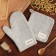 Set of kitchen "Soul cuisine": mittens 20x28 cm, take 19x19 cm, 50% cotton, 50% p/e