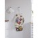 Apron kitchen with a “London” photo print, adjustable, size OS