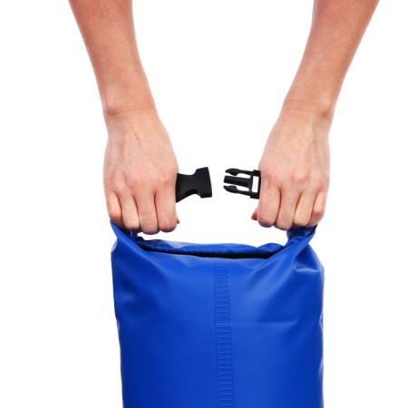Yugana Germushka, PVC, waterproof 30 liters, two belts, blue-12