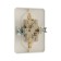 Double rosette with the Luazon Lighting "Orion" curtain, 16 a, hidden, with salary, silver