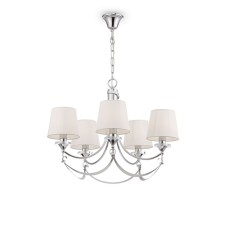Caustra Freya FR5081PL-05CH ARIANA, 660x660x1570 mm, E14, 5x40W, chromium color