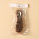 Wooden clothing brush Ladoom, 13 × 5 × 3 cm, artificial pile, 130 bundles