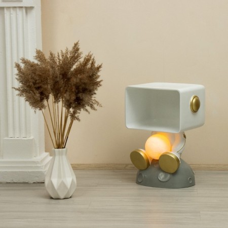 Luminaire-Column "Space" LED USB gray 35x25x47cm Risalux-24