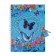 Notebook Gift Book on the lock, A6+, 50 sheets, line, "Butterfly", mix