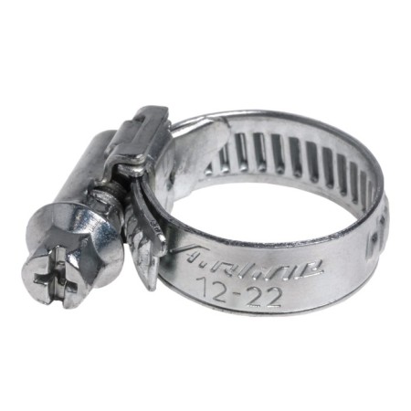 AIRLINE clamp, 12-22/9 mm, worm, galvanized w1