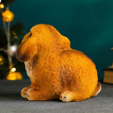 Piggy bank "Rabbit" Red, 15x15x11cm-2