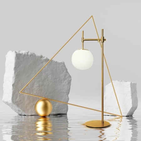 Casper table lamp, size 17x65x21 cm, 7W 1xe27 IP 20-9