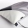 Shoe bag on the lace, Textura, colorful/gray color