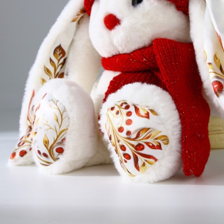 Soft toy Bunny "Winter LI"-5