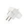 Vilka euro corner with salary 16a white with rexant button