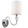 Wall lamp STILFORT 1051/09/01W Estetio, 1x40W, E14, 250x250x330 mm, chromium color