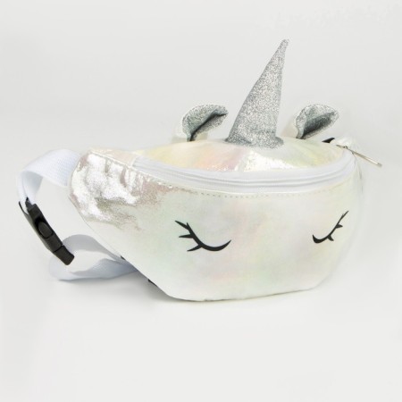 Board children's belt Magis Unicorn with a zipper, white color-3