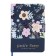 Notebook Gift Book 96l, line, with a knife, cut with a pattern of the cover, flowers (12.9x9cm) 10539