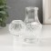 Diffuser for essential oils with a “flowers” ​​lid 50 ml transparent 5x5x10.8 cm