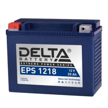DELTA 20 Ach EPS 1218 (YTX20-BS) battery, direct polarity