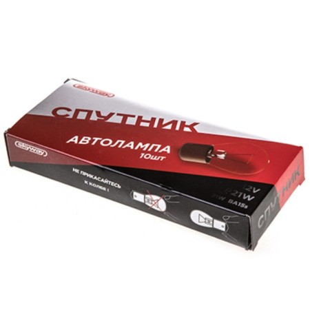 Car lamp SkyWay P21W, 12 V, 21 W, 1-CONT, with a basement VA15S S09101059-2