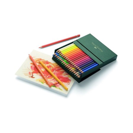 Pencils Faber-Castell Polychromos® 36 colors, in an artificial leather box-1