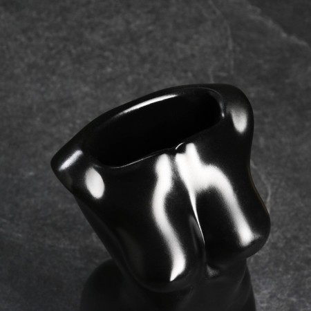 Kashpo - Organizer "Torsok" Black, 25cm-4