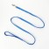 The set of stitched "peas", leash 120 x 1 cm, OG 23-35 cm, blue
