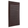 Ventilation grate Zein Lux RM2030KR, 200 x 300 mm, with a grid, metal, brown