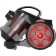 Blackton BT VC1802B vacuum cleaner, 1400/350 W, 2 l, gray-red