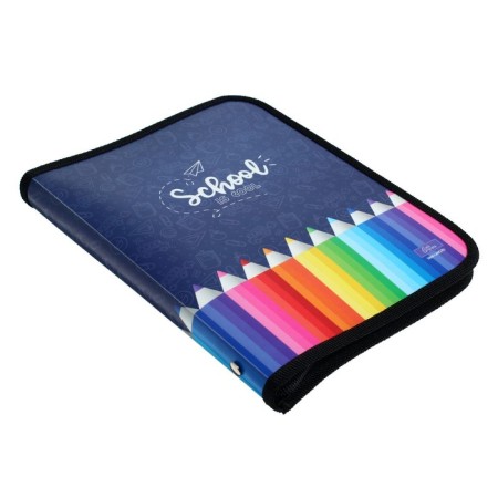 Folder for notebooks A5, 180 x 230 x 25 mm, lightning around, plastic 0.5, PM-A5-04 Calligrata "Pencils"-2