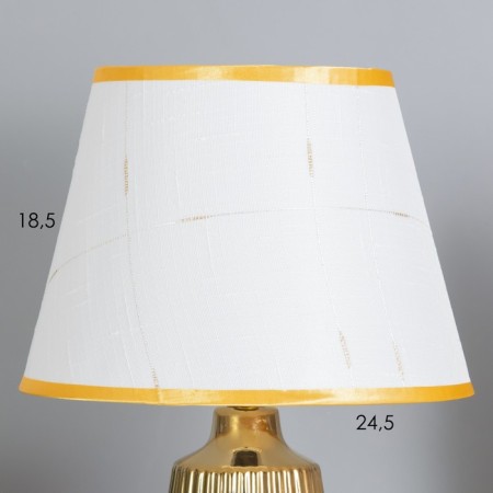 Table lamp "Carmen" 1x40W E14 black/gold 24x24x40cm-2