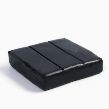 Polymer clay, 50 g. The color is black. TM Zatoskin-1