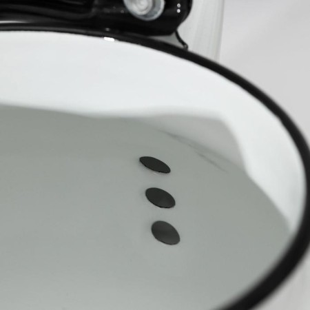 Spherical kettle, 3 l, induction, neckline, white color-2