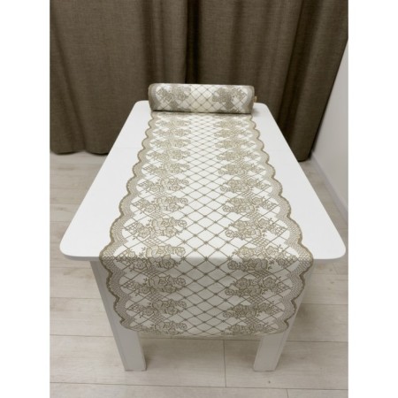 Openwork napkin, 50 cm, rolon color 20 p. M, sipia/beige color