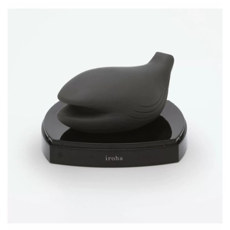 Iroha Yoru vibrator, 9.8 cm, black