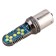 LED LED SkyWay S25 (P21W), 12 V, 18 COB diodes, BA15S, 1-CONT, White
