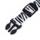 Collar with backlighting zebra 3 glow mode size XL, Osh 60-70 x 2.5 cm white