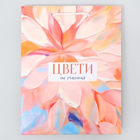 Gift package laminated, packaging, “Blow with happiness”, MS 18 x 23 x 8 cm-3
