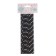 Pipe for cocktail "Stars", set 20 pcs., Black color