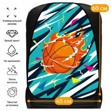Car cap on the seat car Cartage basketball, PVC, 60 x 45 cm, euro suspension