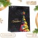 Laminated packet "Modern Merry Christmas" 11.5 x 14.5 x 6 cm