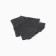Gloves (mittens) female, gray color, 18