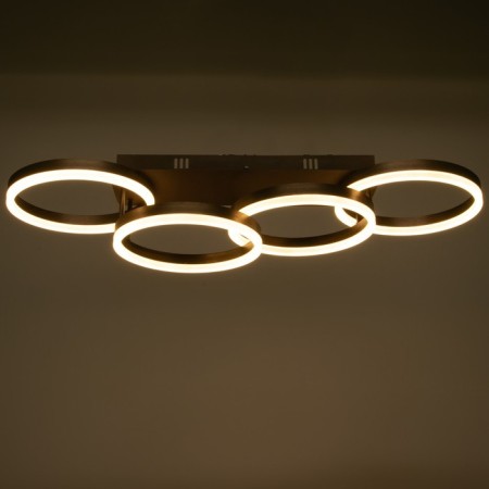 Causteen with PDU 1502/4 LED 160W 3000-6000k Dimmer Coffee 98x30x17 cm Bayerlux-4