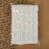 Knitted lace, 60 mm × 15 ± 1 m, fluid-white color
