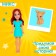Fashionable doll "Lily" with accessories, mix